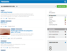 Tablet Screenshot of pnaquaria.com